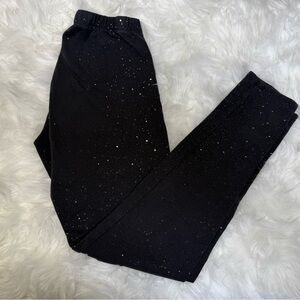 Black Sparkly Leggings
